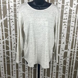 J. Jill Pure Jill Shirttail Tee  sz M